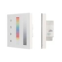  - Панель Sens SR-2834RGBW-AC-RF-IN White (220V,RGBW,1 зона) (Arlight, IP20 Пластик, 3 года)