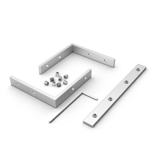Соединитель профиля SL-LINIA45-FANTOM-T Set (Arlight, Металл) Коннектор (угол к плоскости) для соединения 3-х отрезков профиля SL-LINIA45-FANTOM под углом 90°. Устанавливается в паз. Цена за 1 комплект.