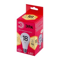  - Лампа светодиодная ЭРА E27 18W 2700K матовая LED A65-18W-827-E27 R Б0051850