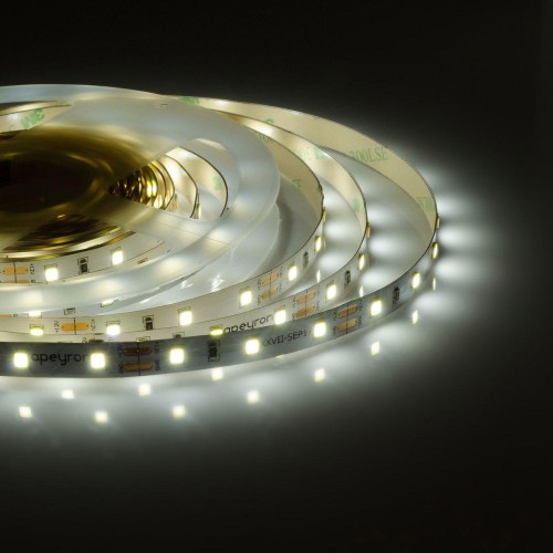 Светодиодная лента Apeyron 4,8W/m 60LED/m 3528SMD холодный белый 2,5M 10-130 
