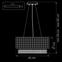  - Подвесная люстра Lightstar Bezazz 743164