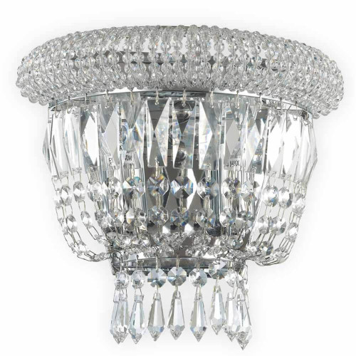 Настенный светильник Ideal Lux Dubai AP2 Cromo 207155 