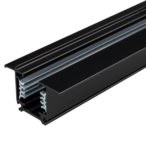 Трек встраиваемый LGD-4TR-TRACK-F-1000-BK-M (C) (Arlight, IP20 Металл, 3 года) 3-фазный встраиваемый трек 4TR, на 4 провода, длина 1м. Цвет черный глянцевый. Коннектор питания и заглушка приобретаются отдельно. Размер ДxШxВ: 1000x55,7x35,8мм. Ширина встраиваемой части 32,8мм. При использовании с треками и аксессуарами другой серии возможно отличие по цвету.