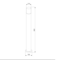  - Уличный светильник Elektrostandard Roil 35125/F 4690389175404