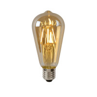  - Лампа светодиодная Lucide E27 5W 2700K янтарная 49068/05/62