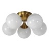 Потолочная люстра Crystal Lux Suite PL5 Bronze - Потолочная люстра Crystal Lux Suite PL5 Bronze