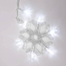 Светодиодная гирлянда Uniel занавес 220V белый ULD-E2706-100/DTA White IP20 SNOWFALL 11129 - Светодиодная гирлянда Uniel занавес 220V белый ULD-E2706-100/DTA White IP20 SNOWFALL 11129