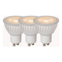  - Лампа светодиодная диммируемая Lucide GU10 5W 3000K белая (3 шт.) 49006/15/31