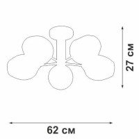  - Потолочная люстра Vitaluce V3956-8/5PL