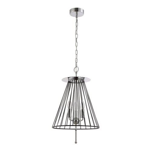 Подвесная люстра Crystal Lux Modesto SP3 Black/Chrome 