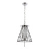 Подвесная люстра Crystal Lux Modesto SP3 Black/Chrome - Подвесная люстра Crystal Lux Modesto SP3 Black/Chrome