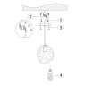 Подвесной светильник Favourite Gittus 2012-1P - Подвесной светильник Favourite Gittus 2012-1P