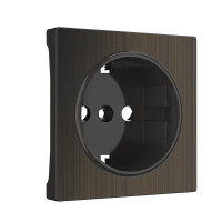  - Лицевая панель Werkel розетки бронзовая WL12-SKGS-IP20-CP 4690389100482