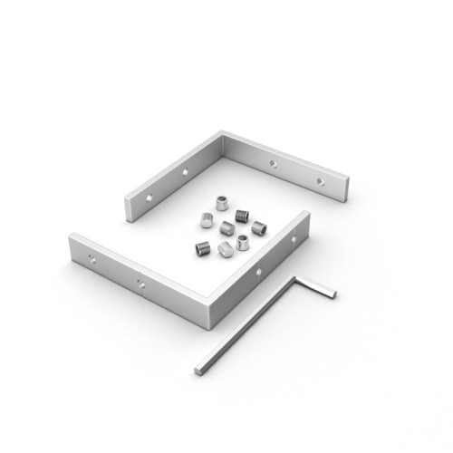 Соединитель профиля SL-LINIA45-FANTOM-X Set (Arlight, Металл) Коннектор (угол к плоскости) для соединения 4-х отрезков профиля SL-LINIA45-FANTOM под углом 90°. Устанавливается в паз. Цена за 1 комплект.