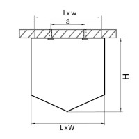  - Потолочный светодиодный светильник Lightstar Quadro 211479