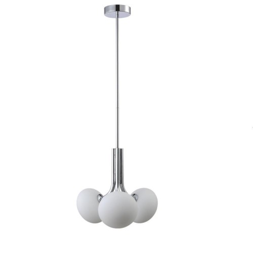 Подвесной светильник Crystal Lux ALICIA SP3 CHROME/WHITE 