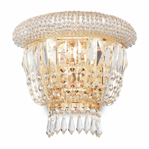 Настенный светильник Ideal Lux Dubai AP2 Ottone 201023 