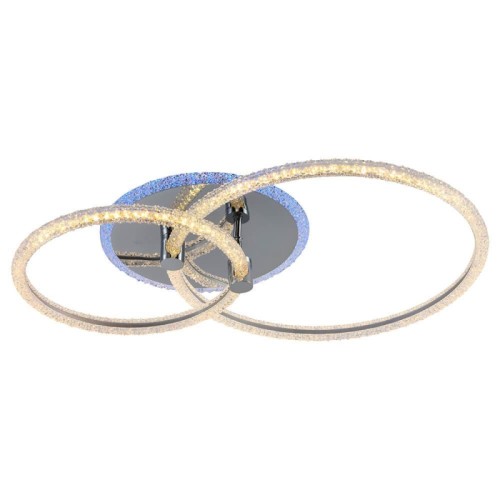 Потолочная светодиодная люстра Profit Light 8024/2 CHR 