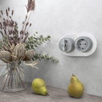  - Рамка Werkel Favorit Runda на 2 поста белый WL21-Frame-01 4690389141959