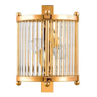  - Настенный светильник Crystal Lux Tadeo AP2 Gold/Transparente