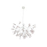 Подвесная светодиодная люстра Crystal Lux Evita SP63 White/Transparent - Подвесная светодиодная люстра Crystal Lux Evita SP63 White/Transparent
