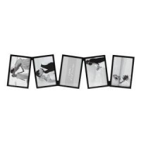  - Фоторамка Image Art 6045/5-4B, 5 в 1, 10*15, черная (12/240) Б0014822