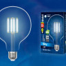 Лампа светодиодная филаментная Uniel E27 10W 4000K прозрачная LED-G125-10W/NW/E27/CL PLS02WH UL-00004859 - Лампа светодиодная филаментная Uniel E27 10W 4000K прозрачная LED-G125-10W/NW/E27/CL PLS02WH UL-00004859