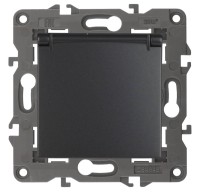  - Розетка ЭРА Elegance 2P E Schuko со шторками с крышкой 16A 250V 14-2103-05 Б0034282