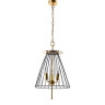 Подвесная люстра Crystal Lux Modesto SP3 Black/Gold - Подвесная люстра Crystal Lux Modesto SP3 Black/Gold