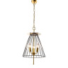 Подвесная люстра Crystal Lux Modesto SP3 Black/Gold - Подвесная люстра Crystal Lux Modesto SP3 Black/Gold