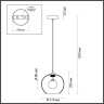 Подвесной светильник Odeon Light Lostar 4955/1 - Подвесной светильник Odeon Light Lostar 4955/1