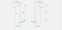  - Заглушка Deko-Light End Cap R-EL-03-10 Set 2 pcs 979710