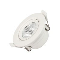  - Светильник LTD-POLAR-TURN-R80-5W Warm3000 (WH, 36 deg, 230V) (Arlight, IP20 Пластик, 3 года)