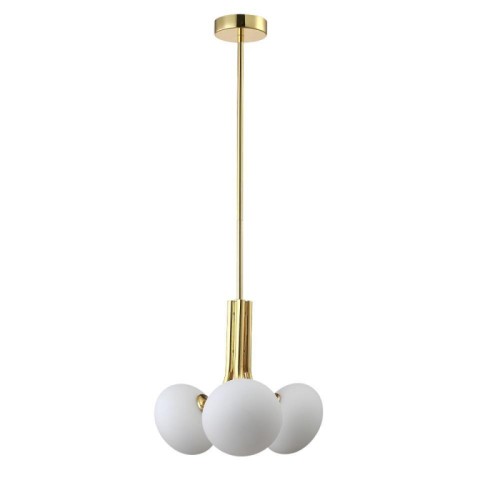 Подвесной светильник Crystal Lux ALICIA SP3 GOLD/WHITE 