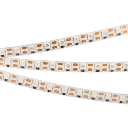 Лента RT 2-5000 12V Cx1 Yellow 2x (5060, 360 LED, LUX) (Arlight, 15.6 Вт/м, IP20) 