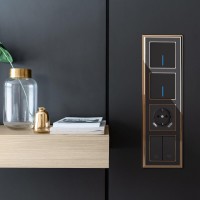  - Рамка Werkel Palacio на 4 поста золото/черный WL17-Frame-04 4690389103735