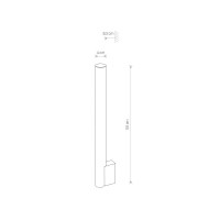  - Бра Nowodvorski Ice Tube Led M 8122