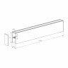 Трек MAG-TRACK-4592-3000 (BK) (Arlight, IP20 Металл, 3 года) - Трек MAG-TRACK-4592-3000 (BK) (Arlight, IP20 Металл, 3 года)