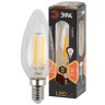 Лампа светодиодная филаментная ЭРА E14 5W 2700K прозрачная F-LED B35-5W-827-E14 Б0043435 - Лампа светодиодная филаментная ЭРА E14 5W 2700K прозрачная F-LED B35-5W-827-E14 Б0043435