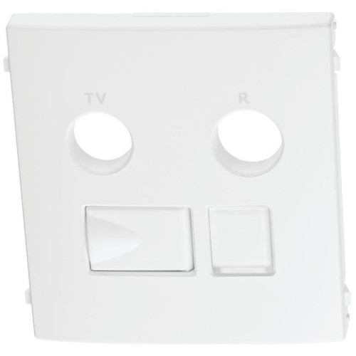 Лицевая панель Efapel Apolo 5000 розеток R-TV-RJ45/R-TV-RJ45-FO белый матовый 50774 TBM 