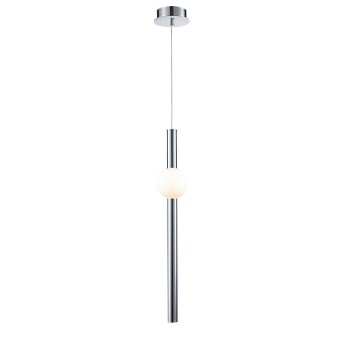 Подвесной светодиодный светильник Lumien Hall Greniya LH8023/1PA-CR-WT 