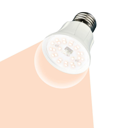 Лампа светодиодная для растений Uniel E27 10W прозрачная LED-A60-10W/SPFR/E27/CL PLP01WH UL-00001820 
