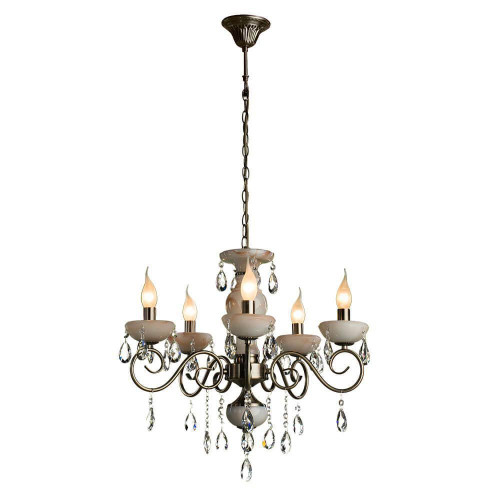 Подвесная люстра Arte Lamp Onyx Red A9591LM-5AB 