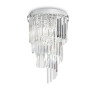 Потолочная люстра Ideal Lux Carlton PL8 Cromo 168920 - Потолочная люстра Ideal Lux Carlton PL8 Cromo 168920