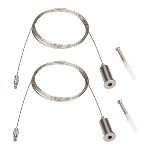 Подвес ARL-2x2m Set SILVER (Pad 3x2mm) (Arlight, Металл) 