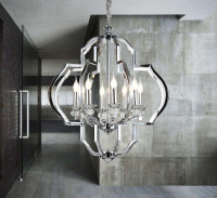  - Подвесная люстра Lumina Deco Cesaro LDP 17078-8 CHR