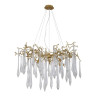 Подвесная люстра Crystal Lux Reina SP8 D1000 Gold Pearl - Подвесная люстра Crystal Lux Reina SP8 D1000 Gold Pearl