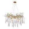 Подвесная люстра Crystal Lux Reina SP8 D1000 Gold Pearl - Подвесная люстра Crystal Lux Reina SP8 D1000 Gold Pearl