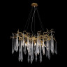 Подвесная люстра Crystal Lux Reina SP8 D1000 Gold Pearl - Подвесная люстра Crystal Lux Reina SP8 D1000 Gold Pearl
