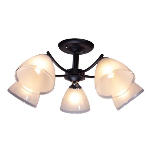 Потолочная люстра IMEX MD.1092-5-S BK+CH 